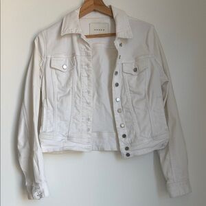 Blank NYC Off-White Denim Jacket